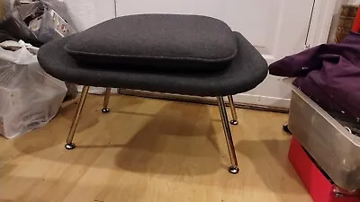 Womb Chair Grey Ottoman Only Mid Century Modern Eames Knoll Era • $295
