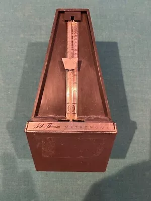 Vintage Seth Thomas Metronome Brown Plastic Case • $9.50