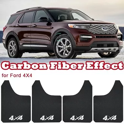 4PCS Mudflaps Mud Flaps Mudguards Splash For Ford Explorer Escape Expedition 4X4 • $31.27