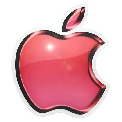  Apple Macbook Sticker DECAL Vinyl Laptop Mac Logo Pro Air Fridge Red  • $5.47