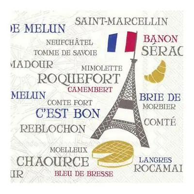 £6.45 • Buy French Kitchen Paper Napkins Lunch BBQ Party Disposable Serviettes Tableware