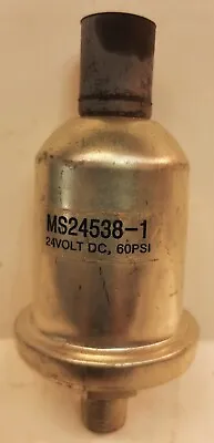 MILITARY 2.5ton TRUCK M35A2 Sending Unit Pressure Sensor NOS 24 VOLT DC 60 PSI • $55.35