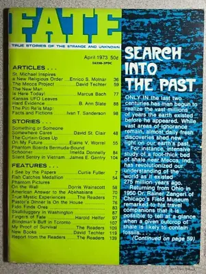 FATE Digest April 1973 UFOs Ghosts Psychics Etc. • $14.99