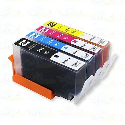 Printer Ink Cartridges For HP 564 564XL Photosmart 6510 6520 7510 7520 5520 5510 • $6.49