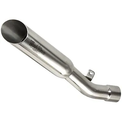 Voodoo Single Shorty Slip-On Exhaust - Polished VEZX636L3P • $269.99