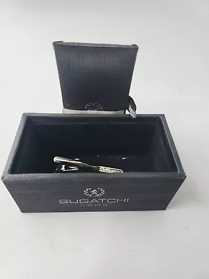 Bugatchi Men Silver Tieclips 04 • $6.48