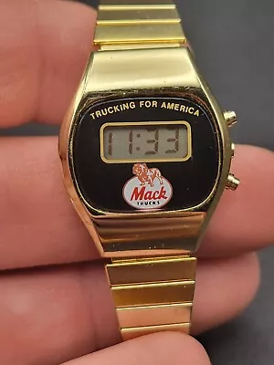 Mack Trucks Trucking For America Wristwatch Digital Watch Ladies / Kids Working • $25