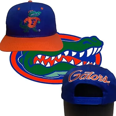 Florida Gators Sports Specialties Back Script Snapback Hat Twill Vintage • $50