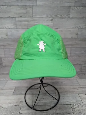 DIAMOND SUPPLY CO Logo Neon Green 5 Panel Hat Baseball Cap One Size • $16.99