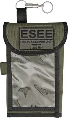 ESEE MAPCASE Map Case Quick Disconnect Keychain Nylon OD Green 4.5 X8  Closed • $40.52