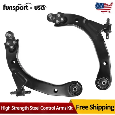 Pair Front Lower Control Arms & Ball Joints For 2005-2010 Chevy Cobalt HHR FE1 • $58.89