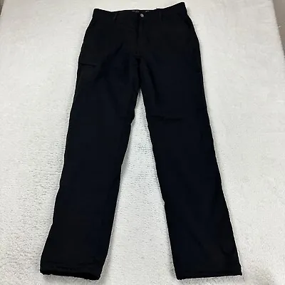 Gerry Performance Pants Mens 32X34 (ACTUAL 34X32) Black Fleece Lined Nylon  • $21.25