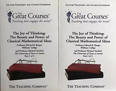 The Joy Of Thinking: The Beauty And Power Of Classical Mathematical Ideas P... • $5.58