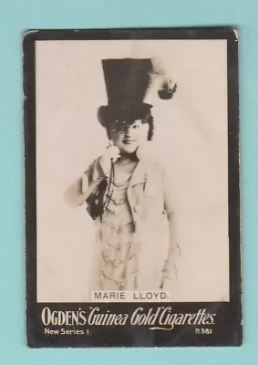 Actress  -  Ogdens  Guinea  Gold  -  Marie  Lloyd  -  1902 • £2.95