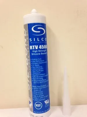 $17.50 • Buy Food Grade RTV Silicone Sealant Adhesive Clear 10.3oz