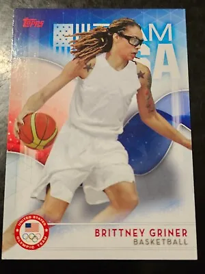 Brittney Griner 2016 Topps US Olympic And Paralympic Team Hopefuls #3 Basketball • $1