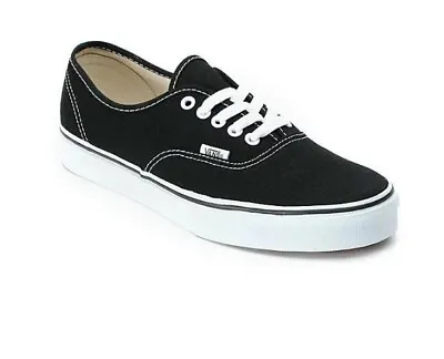 Vans Authentic Black White Casual Shoes Old Skool Unisex/ US Men's 6 Women's 7.5 • $84.99