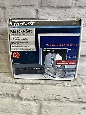 Silver Crest KARAOKE  Set With CD’s. Party Birthday • £14.90