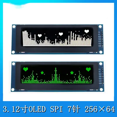 OLED Display 3.12  256x64 25664 Dots Graphic LCD Module Display Screen SSD1322 • $31.66