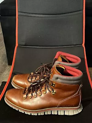 Cole Haan Men's ZeroGrand Waterproof Hiker Boot British Style C33471 Size 10 M • $49.95
