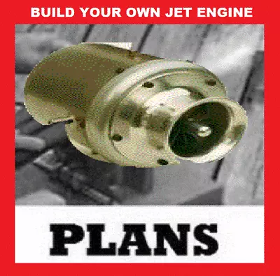 £4.99 • Buy KJ66 Mini Gas Turbine Jet Engine Plans On CD Diy Build Your Own 