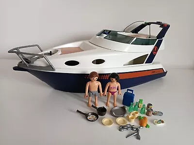 £5.50 • Buy Playmobil 5205 Luxury Yacht, Boat, Figures Bundle