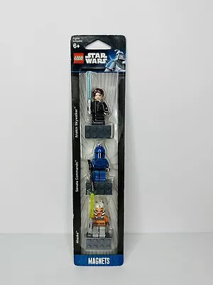 LEGO 853037 Star Wars Magnet Set Ahsoka Tano Anakin Senate Commando Sealed NEW • $36.99