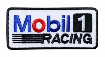 Mobil 1 Motorsport Oil Racing Patch (3.5 Inch -Hook Fastener -M6) • $7.99