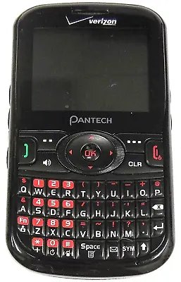Pantech Caper TXT8035 / TXT8035PP - Black ( Verizon ) Rare Cellular Phone • $21.24