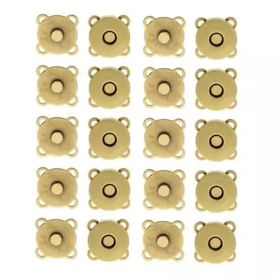 Magnetic Clasp Purse Snaps Closures Set For Sewing Button Bag Press Studs • £7.13