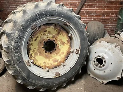 £400 • Buy MF 3075 Wheels & Tyres 13.6R38 With Extra Centres For Sprayer