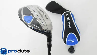 NEW COBRA GOLF XL 18* DEGREE #3 HYBRID STIFF FLEX W/ HEADCOVER #369995 • $63.99