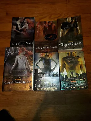 The Mortal Instruments Set 5 Paperback And One Hardcover 6 Books In Total • $22.99