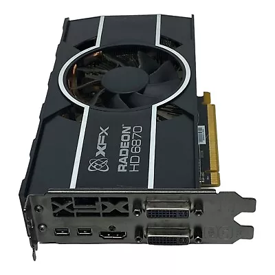 XFX Radeon HD-6870-ZH 1GB 150W Video Card - Tested • $38