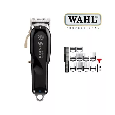 NEW Wahl Cordless Senior Hair Clipper Head Beard Trimmer Grooming Set Fade Blade • $158.99