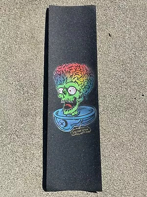Mob Skateboard Graphic Grip Tape Mars Attacks Alien Hand Painted FrankDank • $24.99