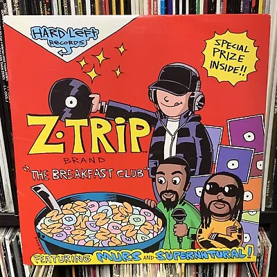 $50 • Buy DJ Z-Trip 10” The Breakfast Club 2005 MINT WHITE COLORED VINYL Record MURS