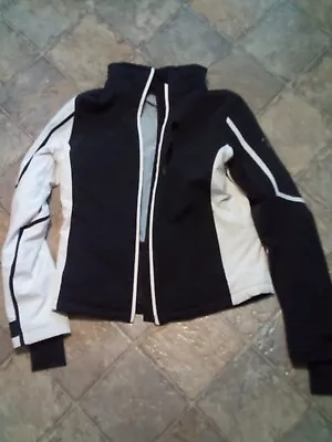 Volkl Winter Jacket USA 8 Black N White Missing Front Zipper Broken Hanger • $34.25