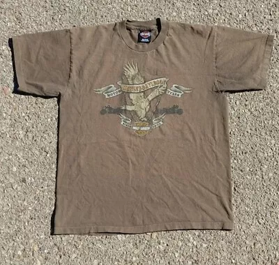 Vtg 2007 Harley-Davidson Las Cruces NM Single Stitch T-Shirt Made In USA (L) • $25