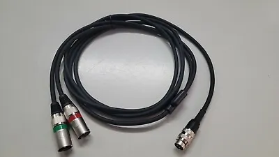 Nagra IV-S IV-SJ Line Out Cable Tuchel To Dual XLR-M Low Noise Brand New   • £75.99