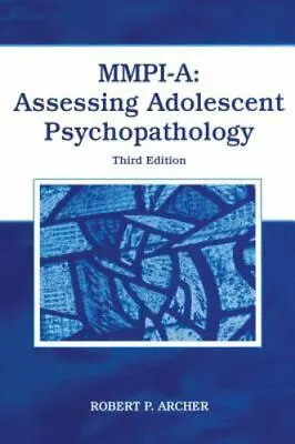 $6.62 • Buy Mmpi-A: Assessing Adolescent Psychopathology By Archer, Robert P.