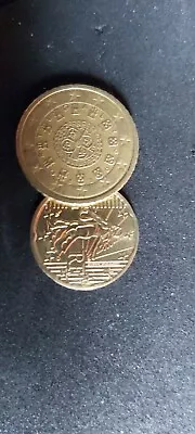 Coin Unique. Euro 50 Cent / 20 Cent Vanishing 20 Cent COIN MAGIC TRICK Illusion • £30