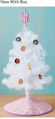 Hallmark Christmas Miniature Tree Topper Skirt Disney Princess Pink Castle MINI • $13.32