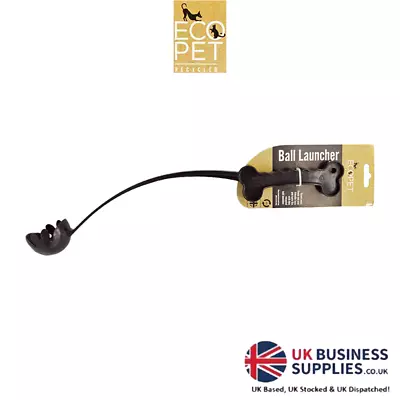 £5.49 • Buy Ecopet Ball Launcher Black Dog Toy Pet Supplies Training Toy