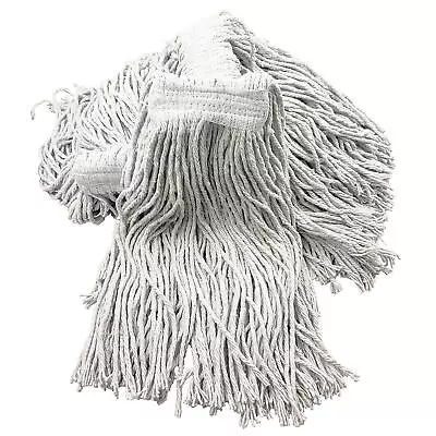 5x Kentucky Mop Head 16oz Cotton Floor Mops Heavy Duty Replacement Commercial • £11.99