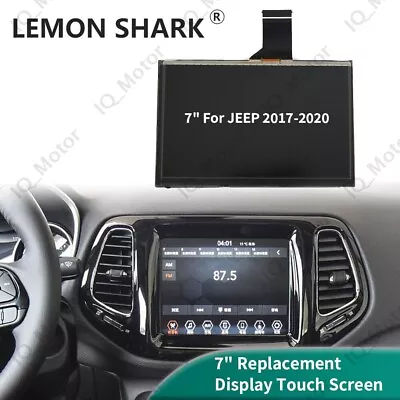 7  LCD Display Touch Screen For 2019-2020 Jeep Compass Car Radio Navigation US • $84.99