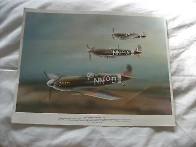 £8.75 • Buy Spitfire Picture 1939 By Christine Noad 1981 / Art Work A3 Size Print