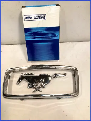 1968 MUSTANG NOS Grill Running Pony  + USED OEM Grill Chrome Small Corral ~NICE~ • $59