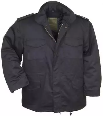 £34.99 • Buy Black US Army M65 Parka With Liner Military Style Cold Weather Combat Jacket 