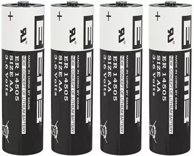 EEMB 3.6Volt AA Lithium Battery ER14505 2600mAh High Capacity Li-SOCl2 Non UL Uk • £12.89